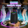 Orashare BS21Max 100W Party Bluetooth Speaker Powerful Sound with RGB Superb Bass TWS With Handle
