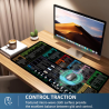 Excel Shortcut Keys Mouse Pad - Extended Large Office Spreadsheet 80x30cm / 90x40cm / 100x50cm